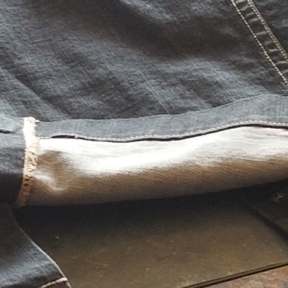 COPY - WhipStitched Military Styled Black Jean J… - Picture 4 of 8